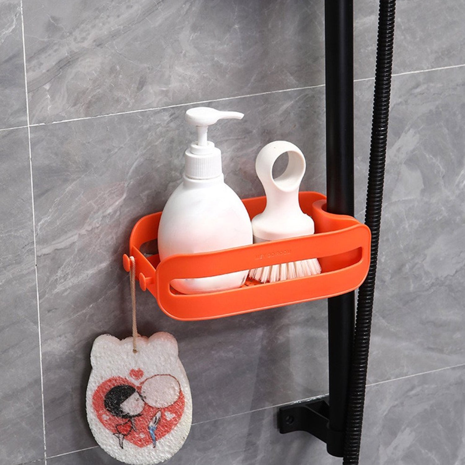 7073 Plastic Faucet Drain Basket Shelf - Drain Basket for Sink, Multipurpose Drain Basket Sink-Strainer Hangs on Faucet for All Sinks. DeoDap 7073 Plastic Faucet Drain Basket Shelf - Drain Basket for Sink, Multipurpose Drain Basket Sink-Strainer Hangs on Faucet for All Sinks. DeoDap